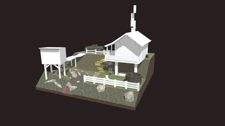 3DAssignment_Forest_Loner 3D Model