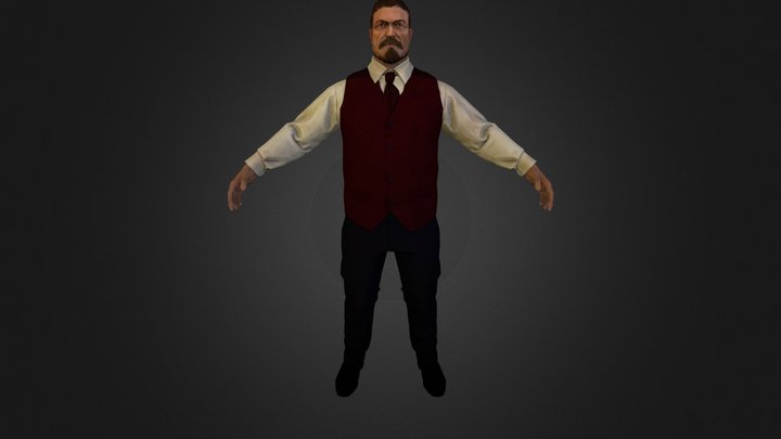 Barkeep_WIP 3D Model