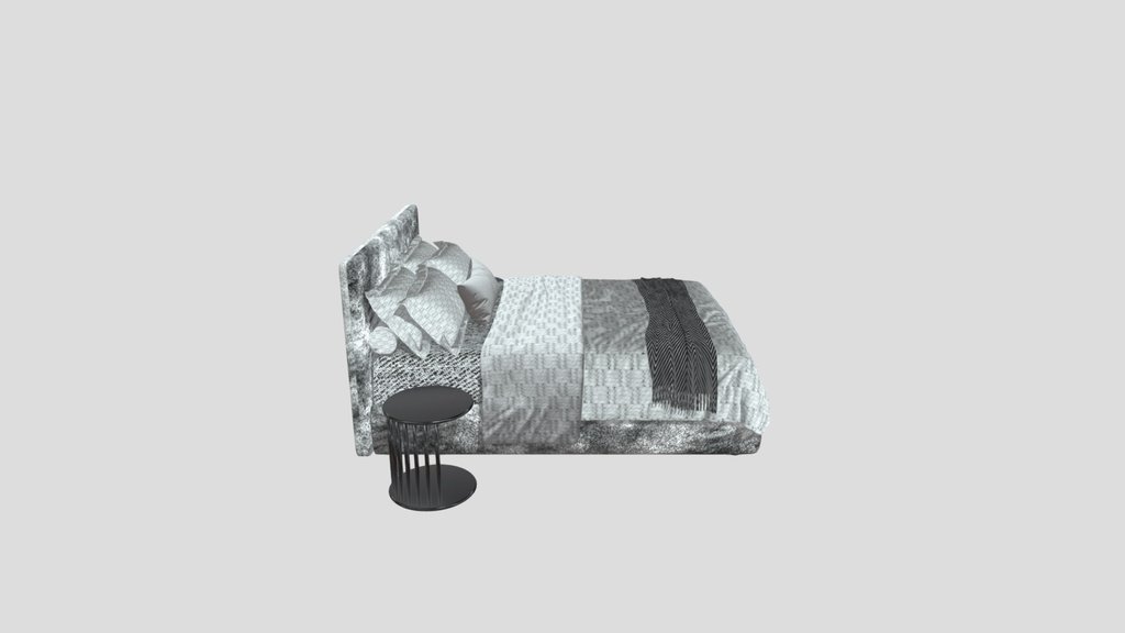 Bed Queen Clay Maison By Bolzan Letti