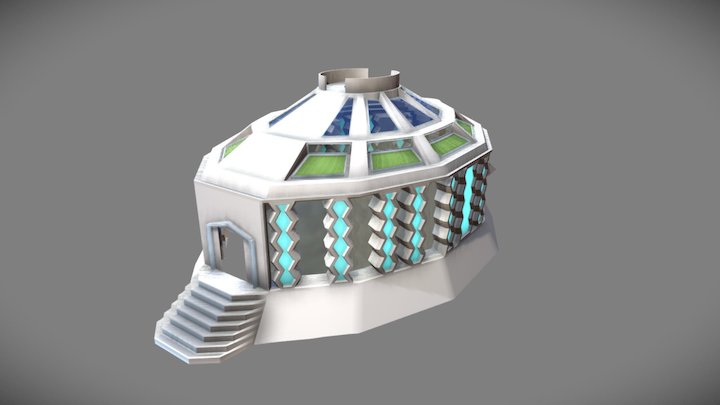 Hive Building V1 3D Model
