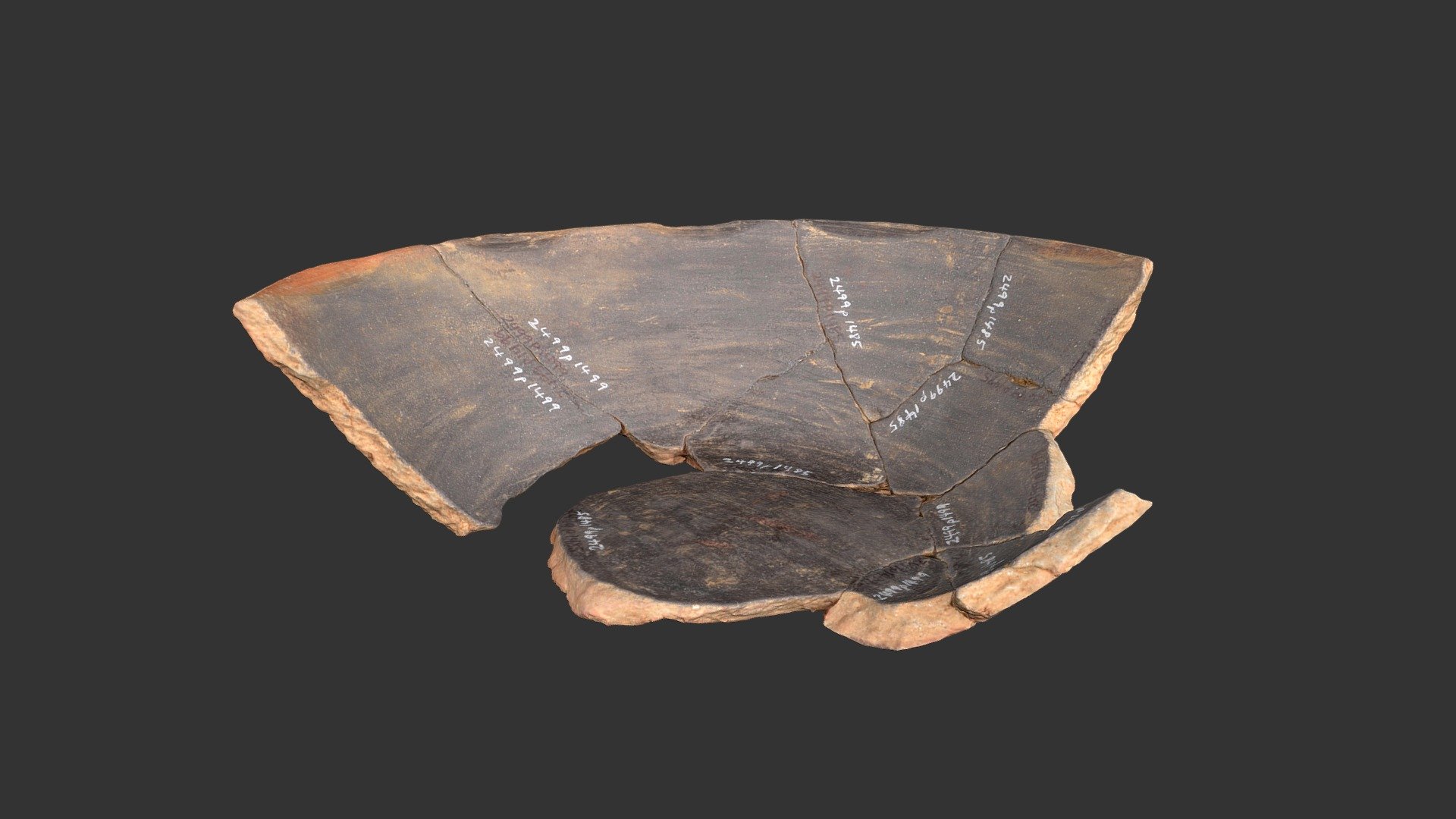 Catawba Earthenware Bowl (2499p1485-1)