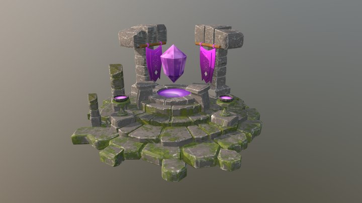 Stylised Crystal Shrine