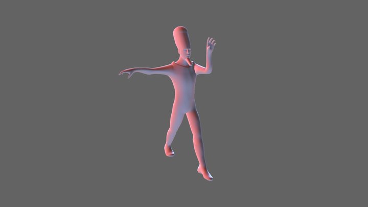 Pharaoh. 3D Model