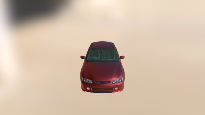 2003 VY Commodore SS Sedan 3D Model