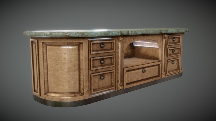 Classic Cabinet – Modello 3D gratuito STL
