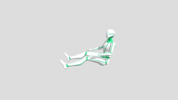classic pilates matt 3D Model