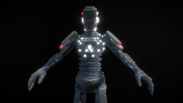 Robot Alu (3D printable)