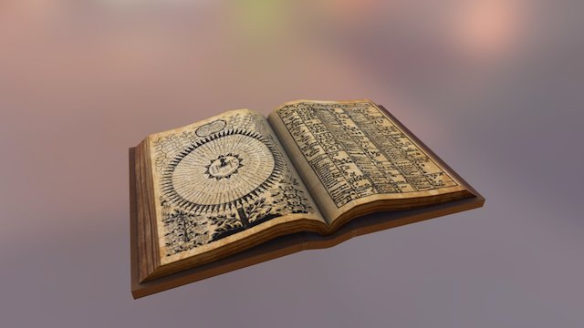 Alchemy Book 3D Model
