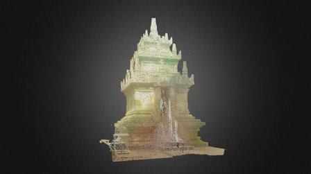 Cangkuang Temple Pointcloud 3D Model