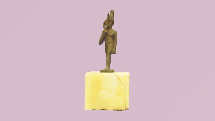 59.21.21: Statuette of Harpokrates 3D Model