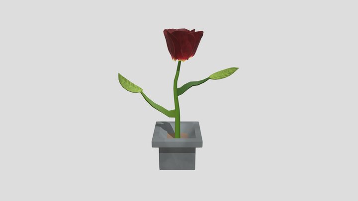 Rose 3D Model