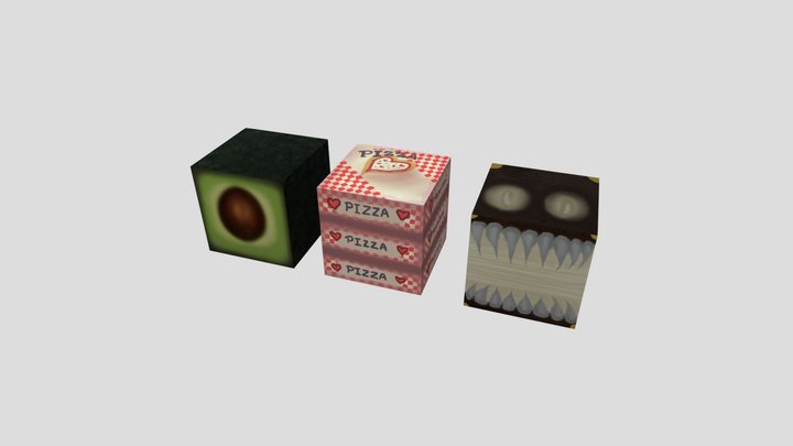 forma cubica 3D Model