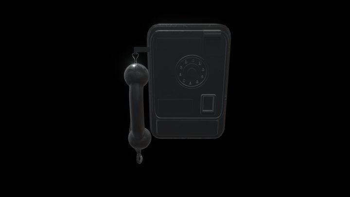 Payphone 3D Model