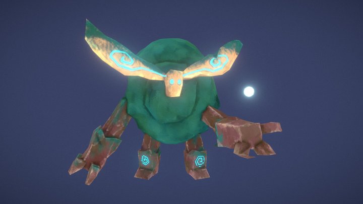 Treant Protector [Low Poly] 3D Model