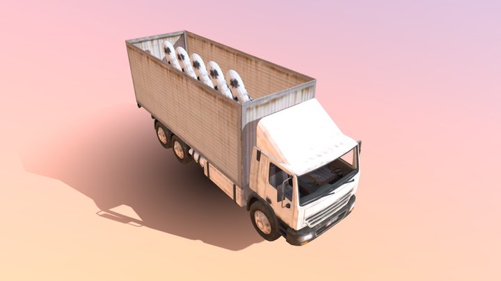 Shahed truck launcher