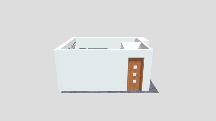 Pokój Agusi wersja 2 3D Model