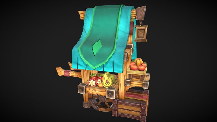 Streetstall 3D Model