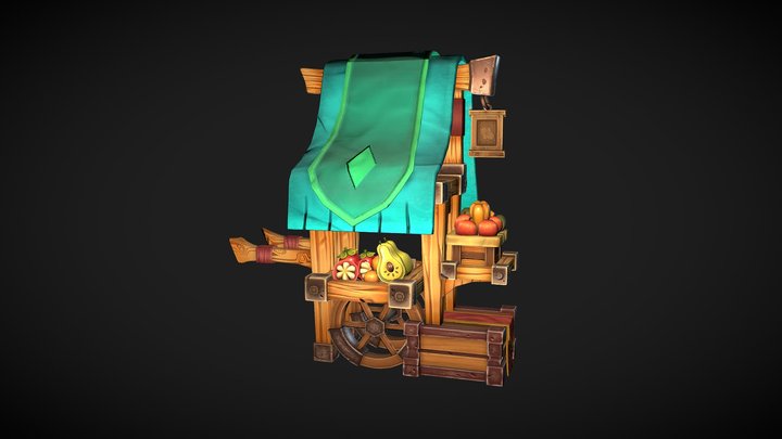 Streetstall 3D Model
