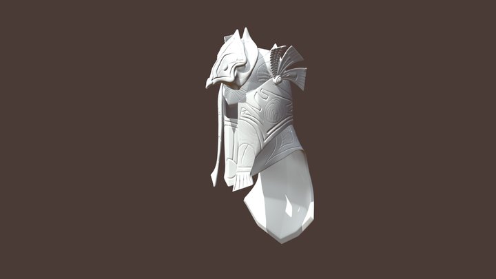Horus Guard Helmet (milestone 1) 3D Model