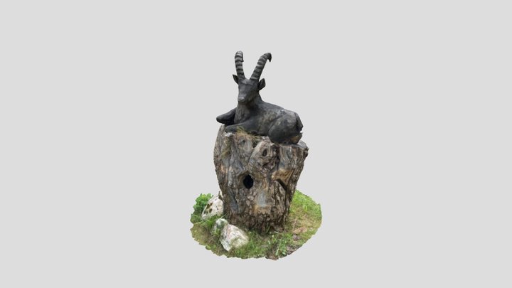Kozorožec 3D Model