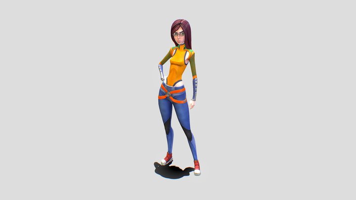Alicia Van Volish 3D Model