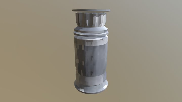 Pillar Piece 1 3D Model