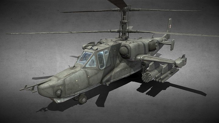KA_50 3D Model