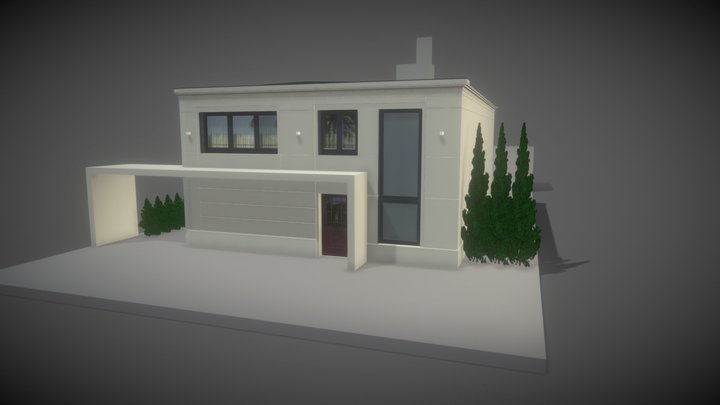 Elewacja SS 3D Model