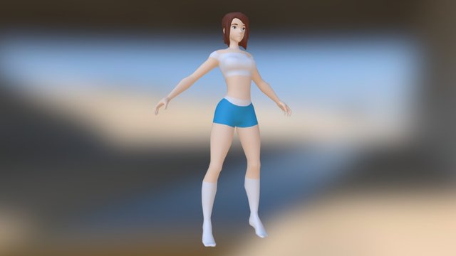 [WIP] Girl 3D Model