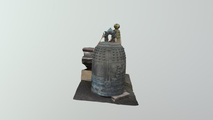 The bell on roadside(Kyoto,JAPAN) 3D Model