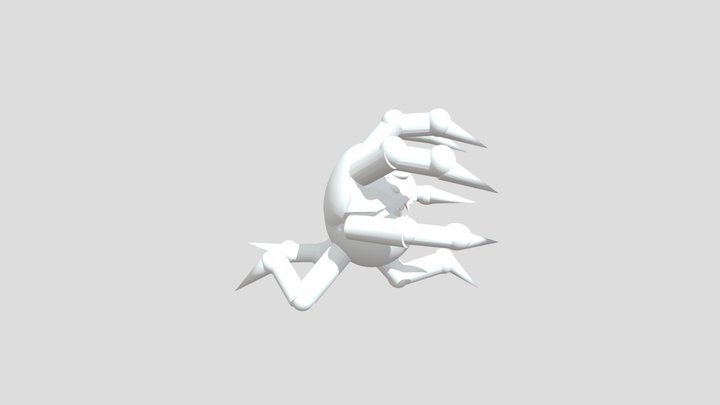 crappy queen screech(seek goo queen grumble) 3D Model