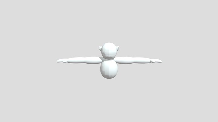 Orangu player model 3D Model