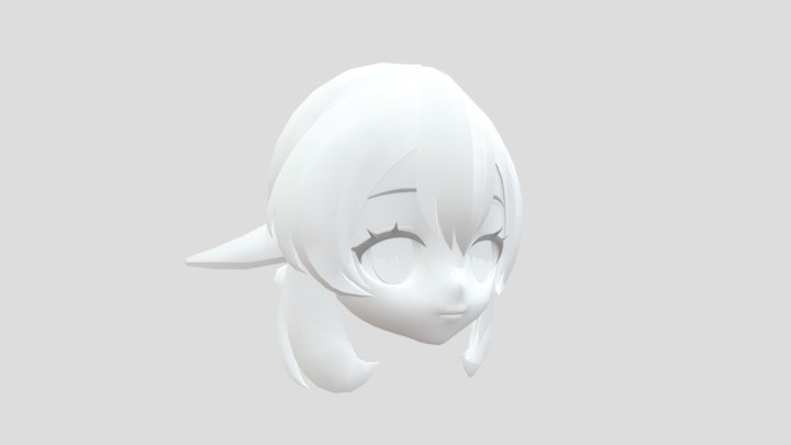动漫头像【2】 3D Model