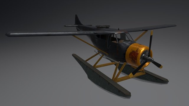 Hydravion 3D Model
