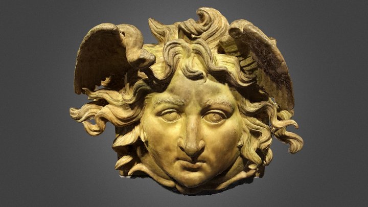 Gorgon Head 3D Model
