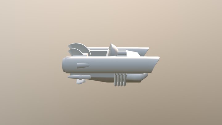 Thundercougarfalconbird 3D Model
