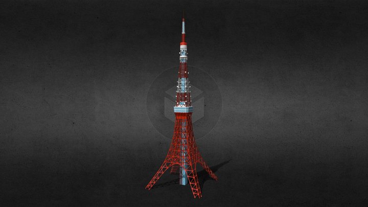 Tower Tokio 3D Model