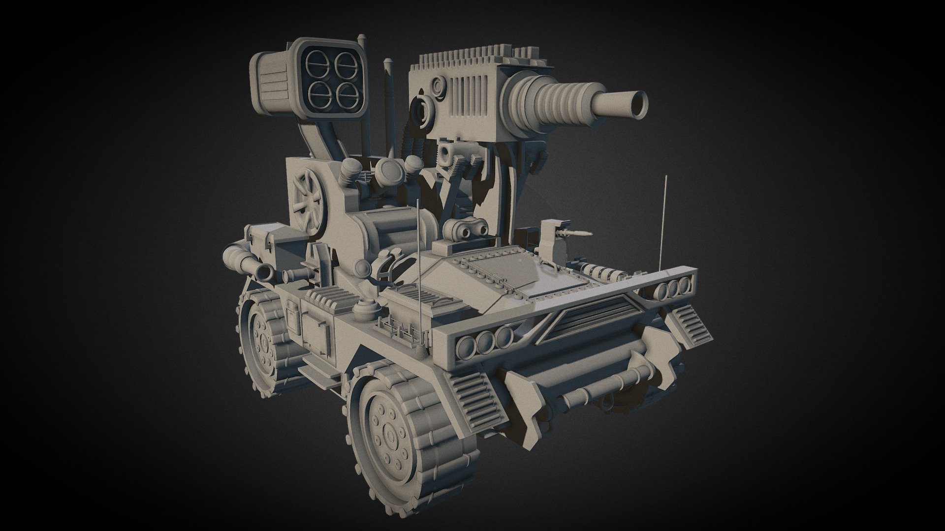 Experimental Military Car