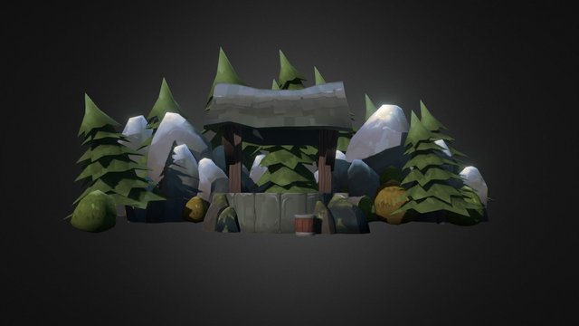 Happy Little Trees... 3D Model