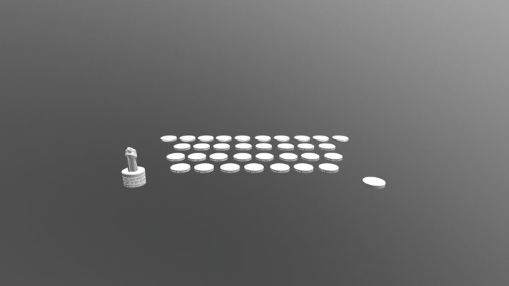 Status Display 4 3D Model