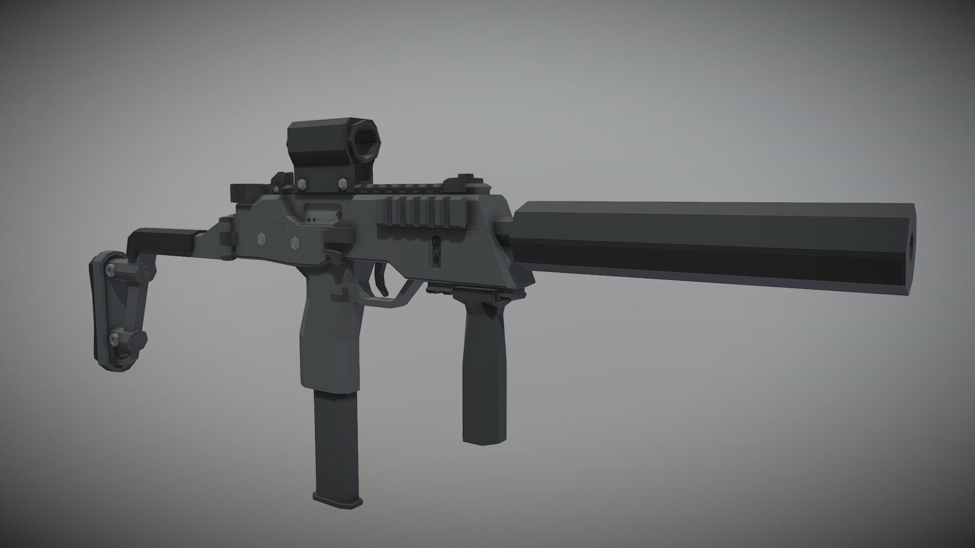 submachine gun mp9