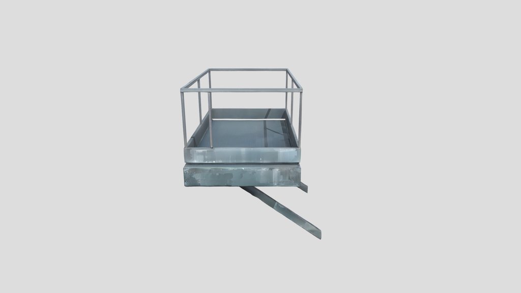 Observation platform with stairs
