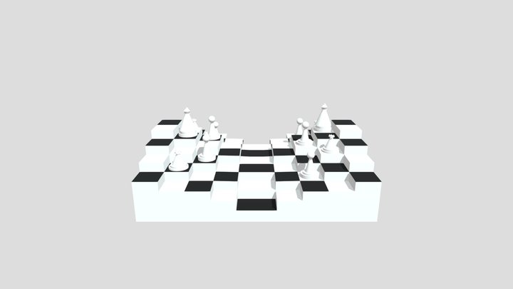 Chessboard 3D Model
