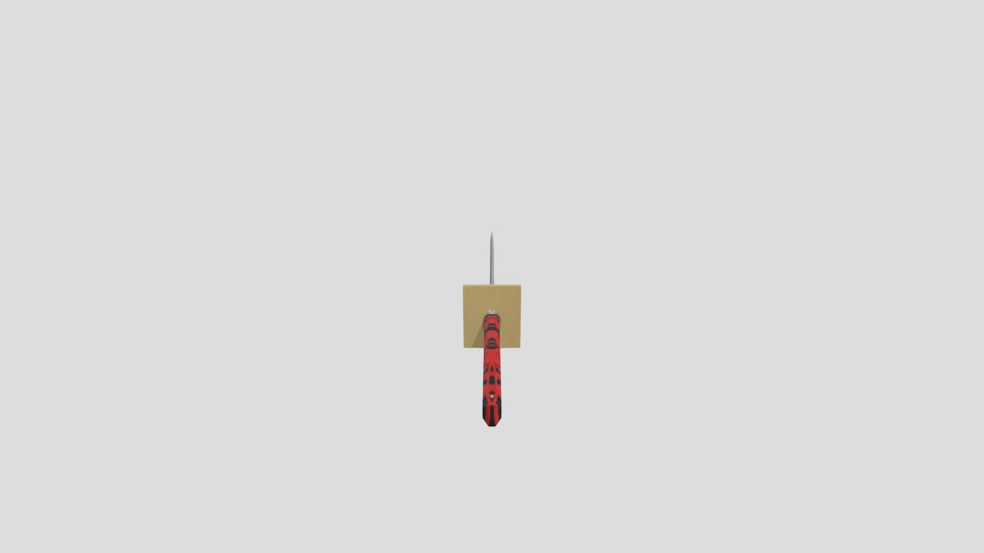 Low poly Katana