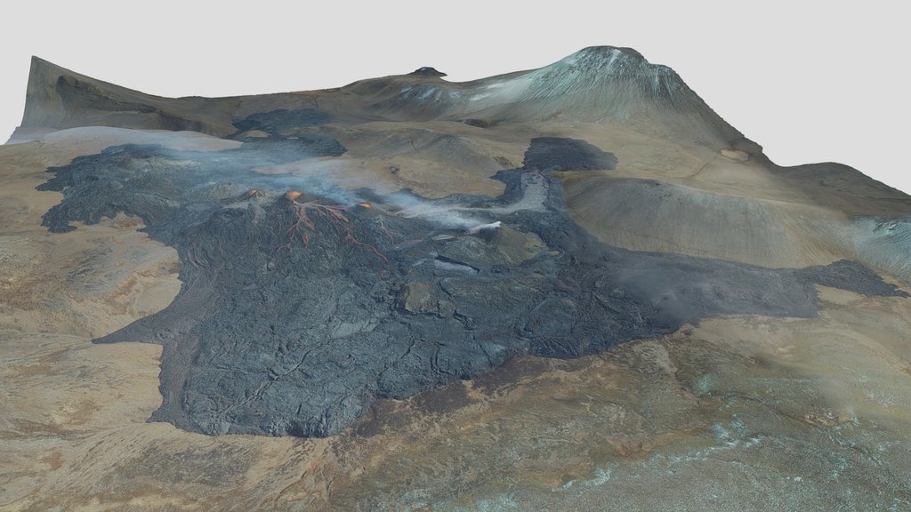 Geldingadalir volcanic eruption 18.04.2021