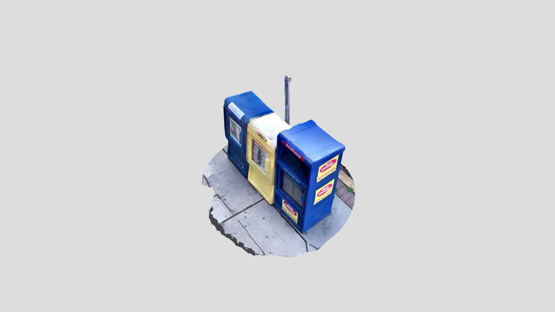 weekly free-to-take press boxes