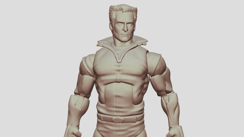 Wolverine in Blue Jacket