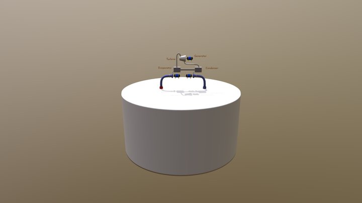 Ocean Thermal Energy 3D Model