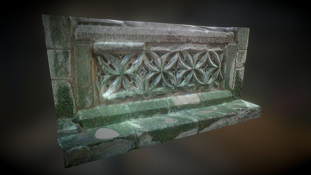 Tumba Piedra 01 3D Model