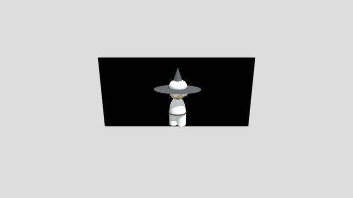 My Take Of Tsukareta Expunged. (display broken.) 3D Model
